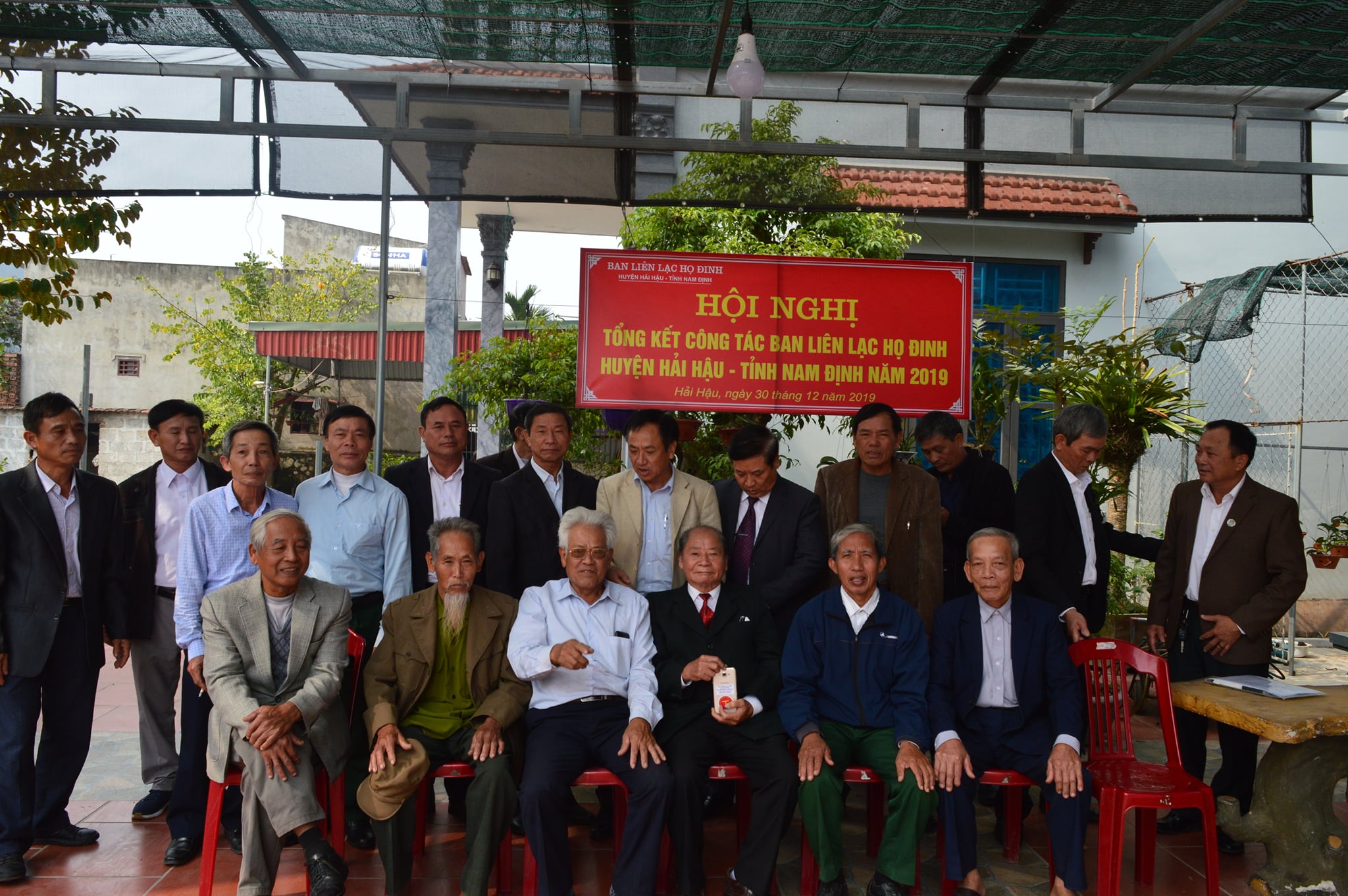 BAN LIÊN LẠC HỌ ĐINH HUYỆN HẢI HẬU TỔ CHỨC HỘI NGHỊ TỔNG KẾT HOẠT ĐỘNG NĂM 2019 BÀN PHƯƠNG HƯỚNG HOẠT ĐỘNG NĂM 2020