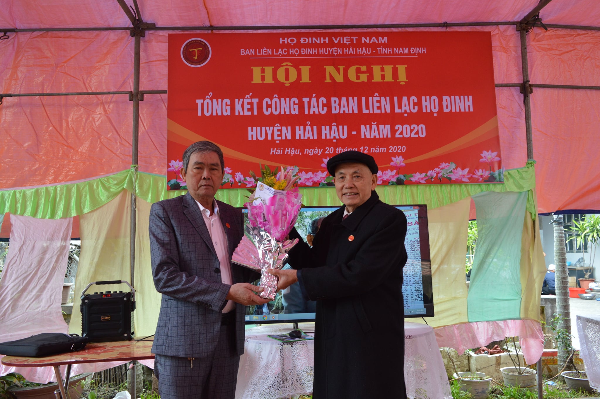 Họ Đinh Hải Hậu tổng kết hoạt động năm 2020