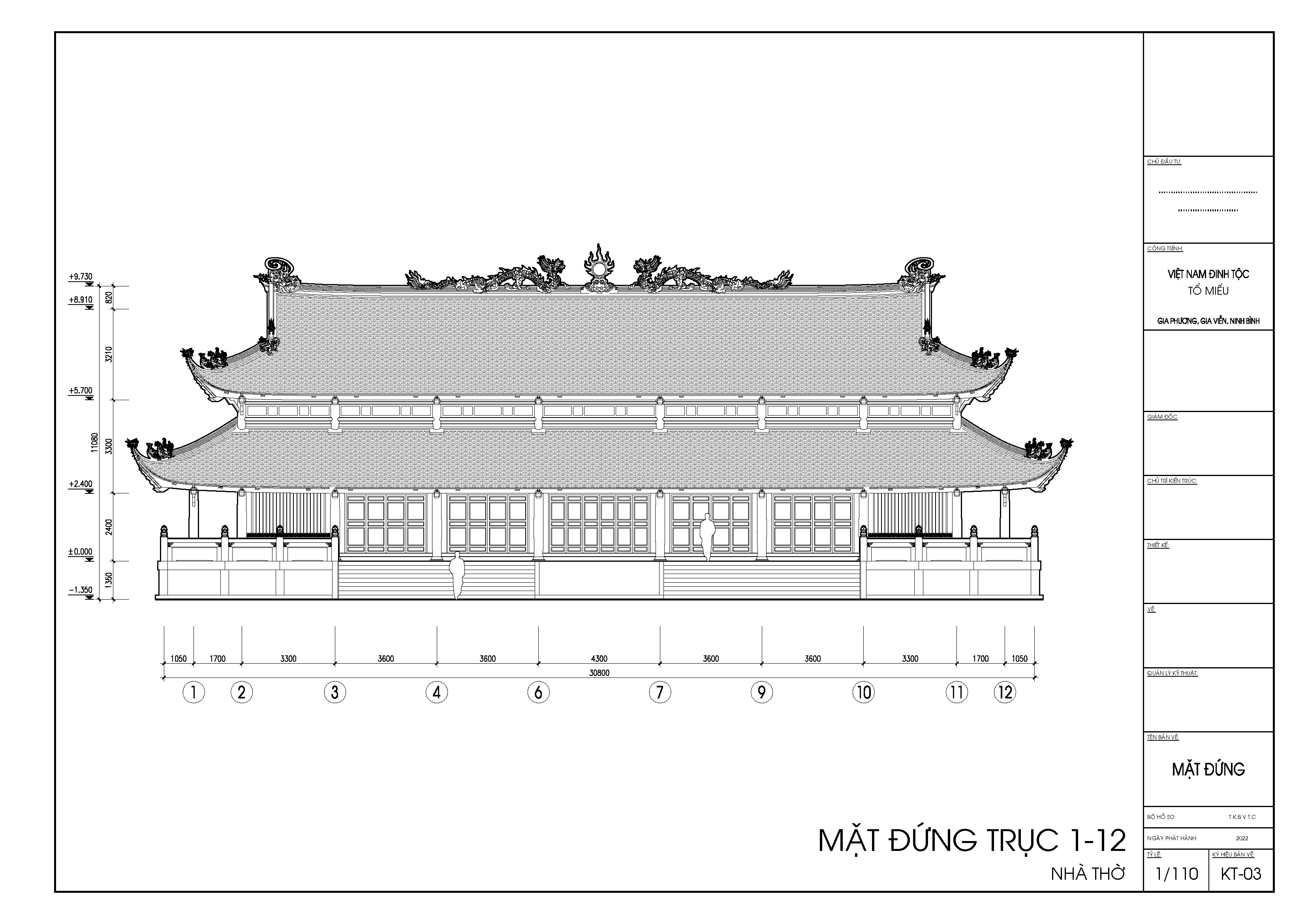 THÔNG BÁO SỐ 1: Về việc xây dựng Nhà thờ họ Đinh Việt Nam