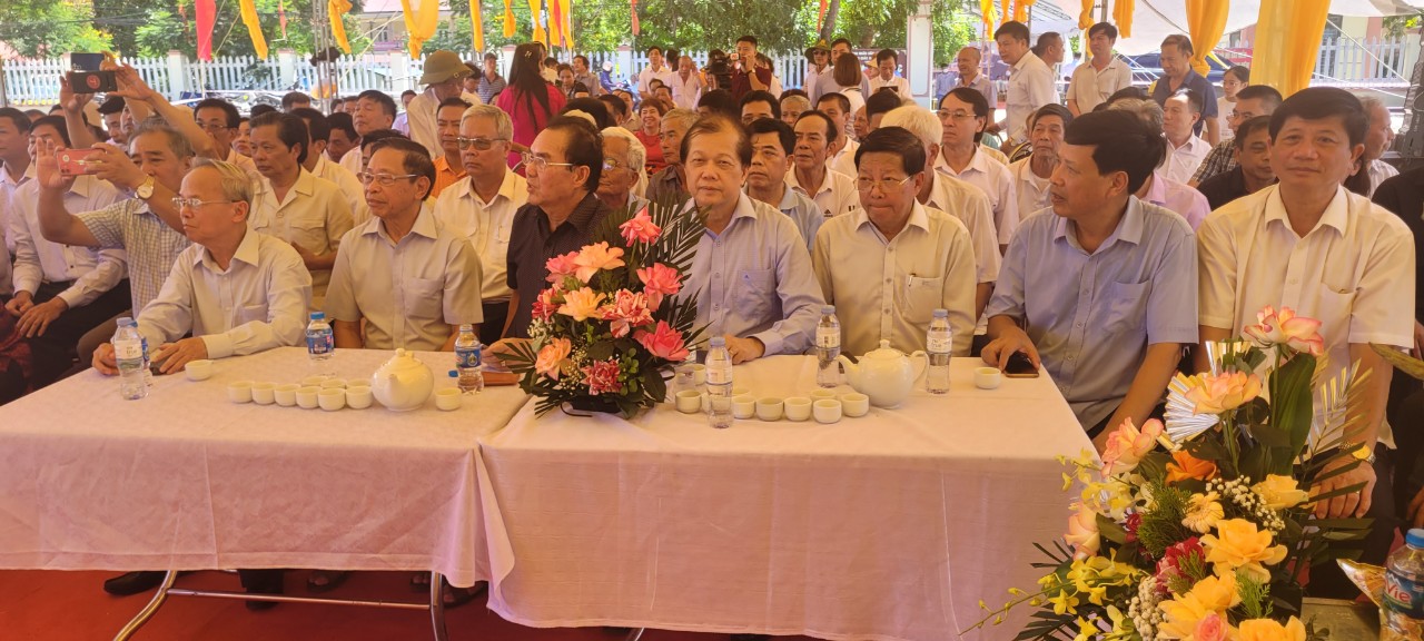 lễ động thổ xây dựng nhà thờ họ Đinh Việt Nam tại Ninh bình