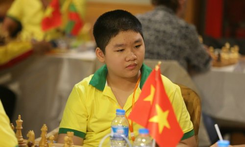 Kỳ thủ nhí Việt Nam so kè ngôi vô địch giải cờ vua thiếu nhi thế giới