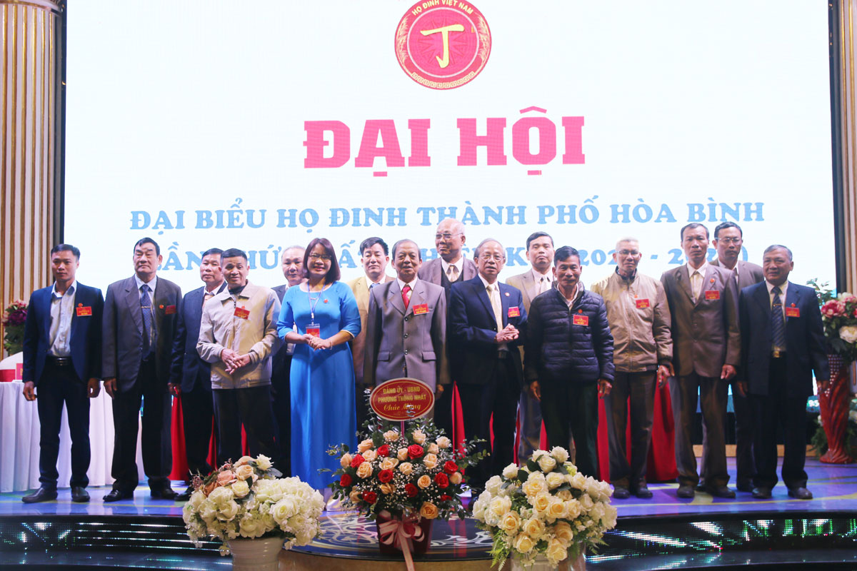 ĐẠI HỘI ĐẠI BIỂU   HỌ ĐINH TỈNH HÒA BÌNH LẦN THƯ NHẤT (Nhiệm kỳ 2020- 2-25)