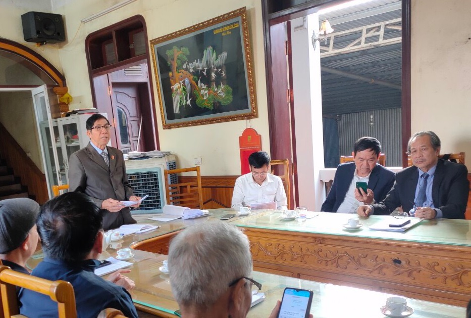 Họ Đinh tỉnh Nam Định đã tổ chức hội nghị tổng kết hoạt động năm 2023