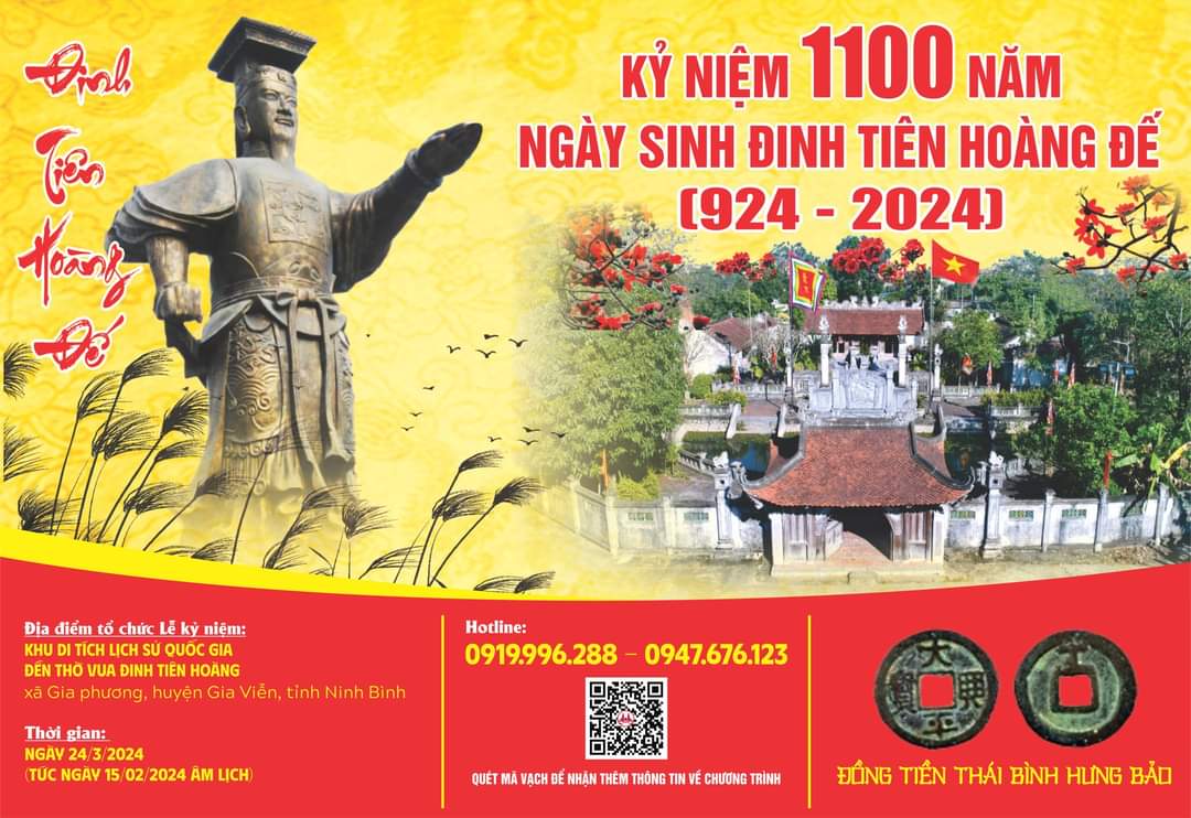 LỄ KỶ NIỆM 1100 NĂM NGÀY SINH ĐINH BỘ LĨNH