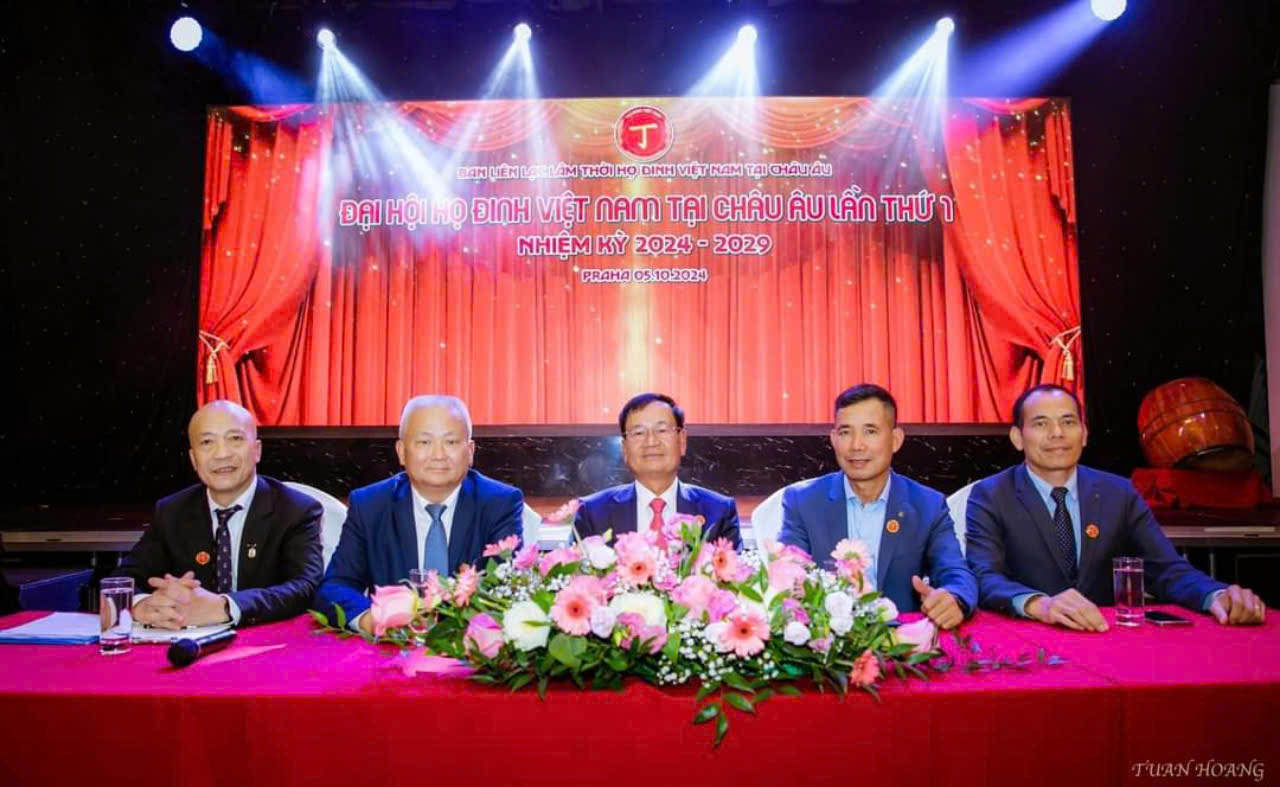 ĐẠI HỘI ĐẠI BIỂU HỌ ĐINH VIỆT NAM TẠI CHÂU ÂU LẦN THỨ NHẤT (NHIỆM KỲ 2024- 2029 )