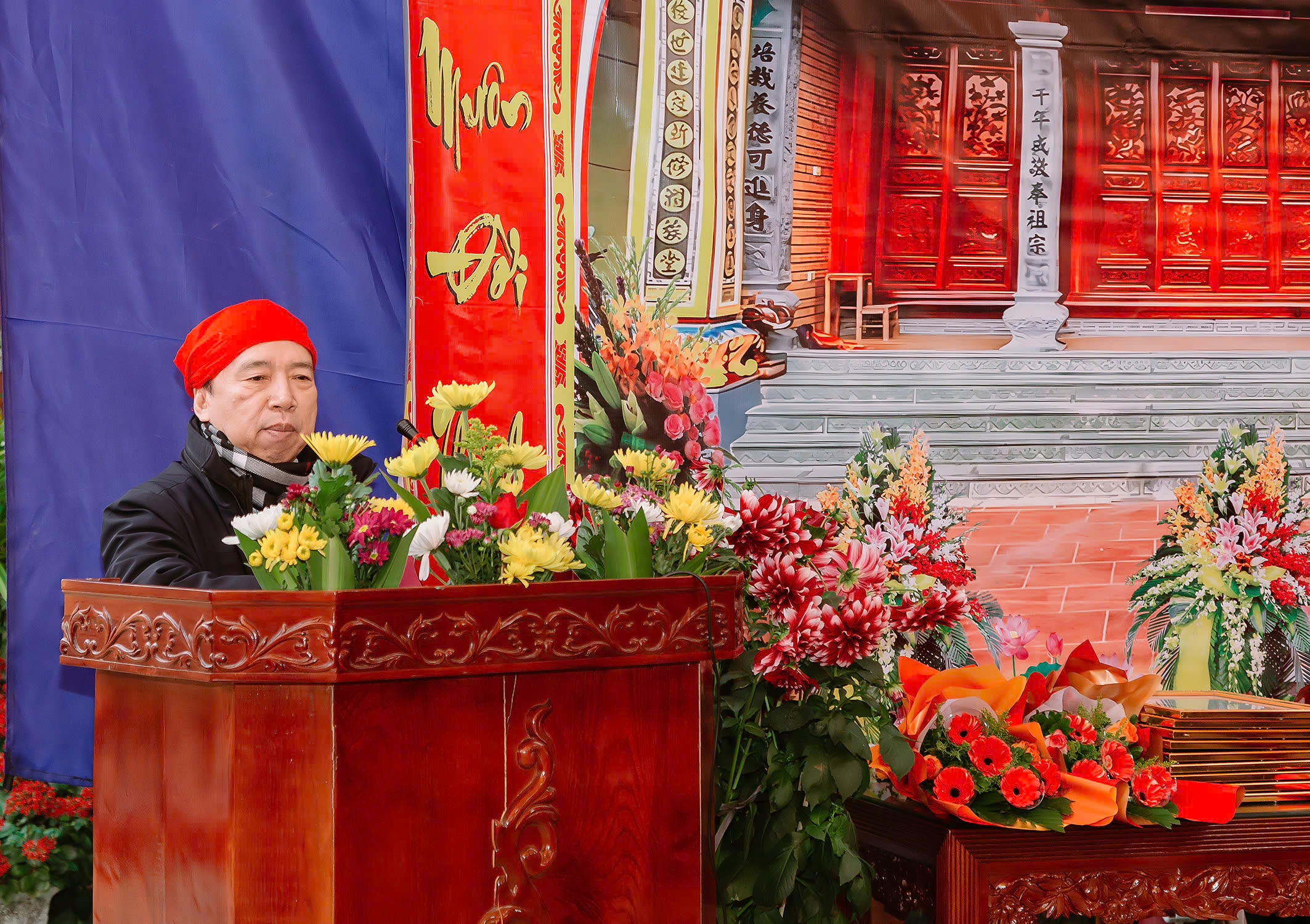 LỄ GIỖ TỔ LẦN THỨ 278- MỪNG CÔNG TÔN TẠO TỪ ĐƯỜNG  HỌ ĐINH THÔN LIÊU THƯỢNG;