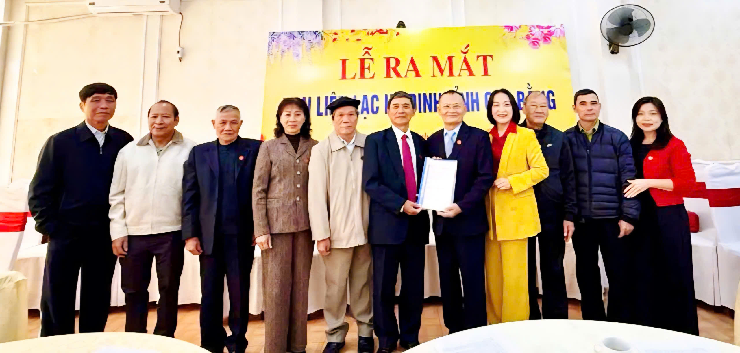 LỄ RA MẮT BAN LIÊN LẠC LÂM THỜI HỌ ĐINH TỈNH CAO BẰNG