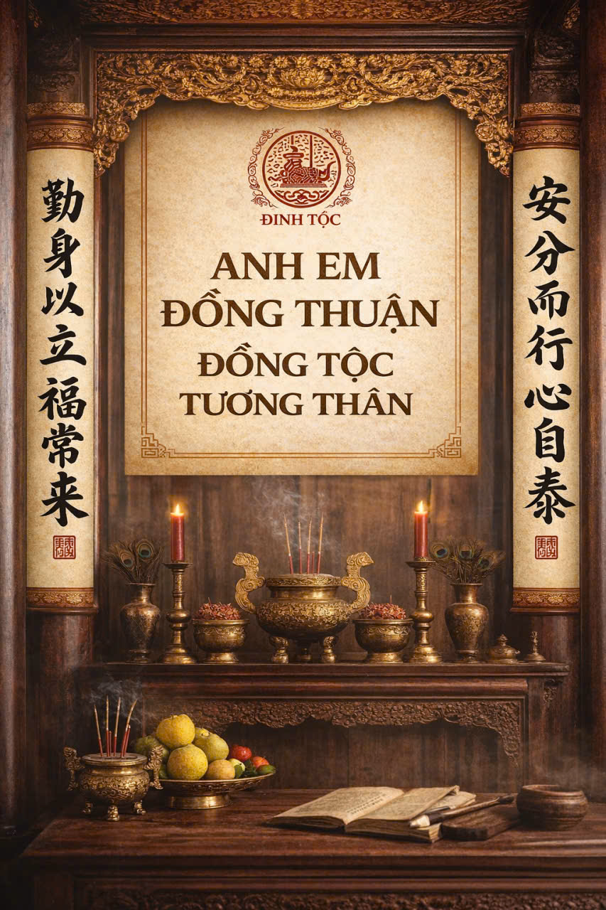 ANH EM ĐỒNG THUẬN – ĐỒNG TỘC TƯƠNG THÂN