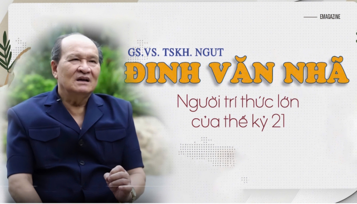 CÓ MỘT NGHỀ NHƯ THẾ! GS.VS.TSKH.NGƯT Đinh Văn Nhã