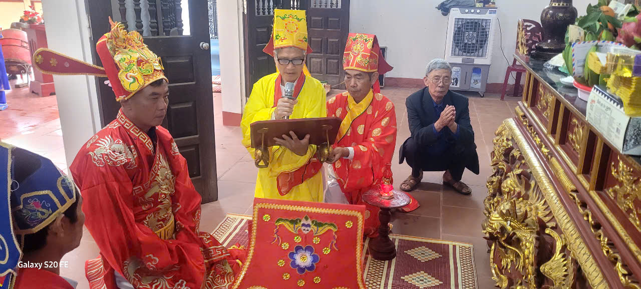 VĂN XUÂN TẾ TỔ HỌ ĐINH ĐÔNG AN- NINH BÌNH