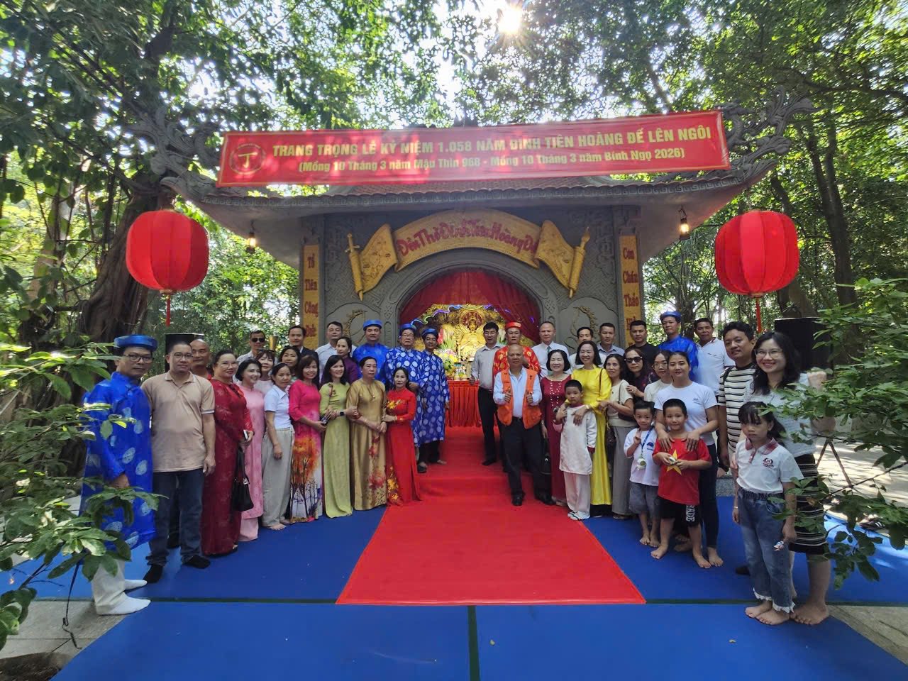 NGƯỜI HỌ ĐINH THÀNH PHỐ HỒ CHÍ MINH TỔ CHỨC GIỖ TỔ VUA HÙNG VÀ KỈ NIỆM 1058 NĂM NGÀY VUA ĐINH TIÊN HOÀNG ĐẾ LÊN NGÔI.