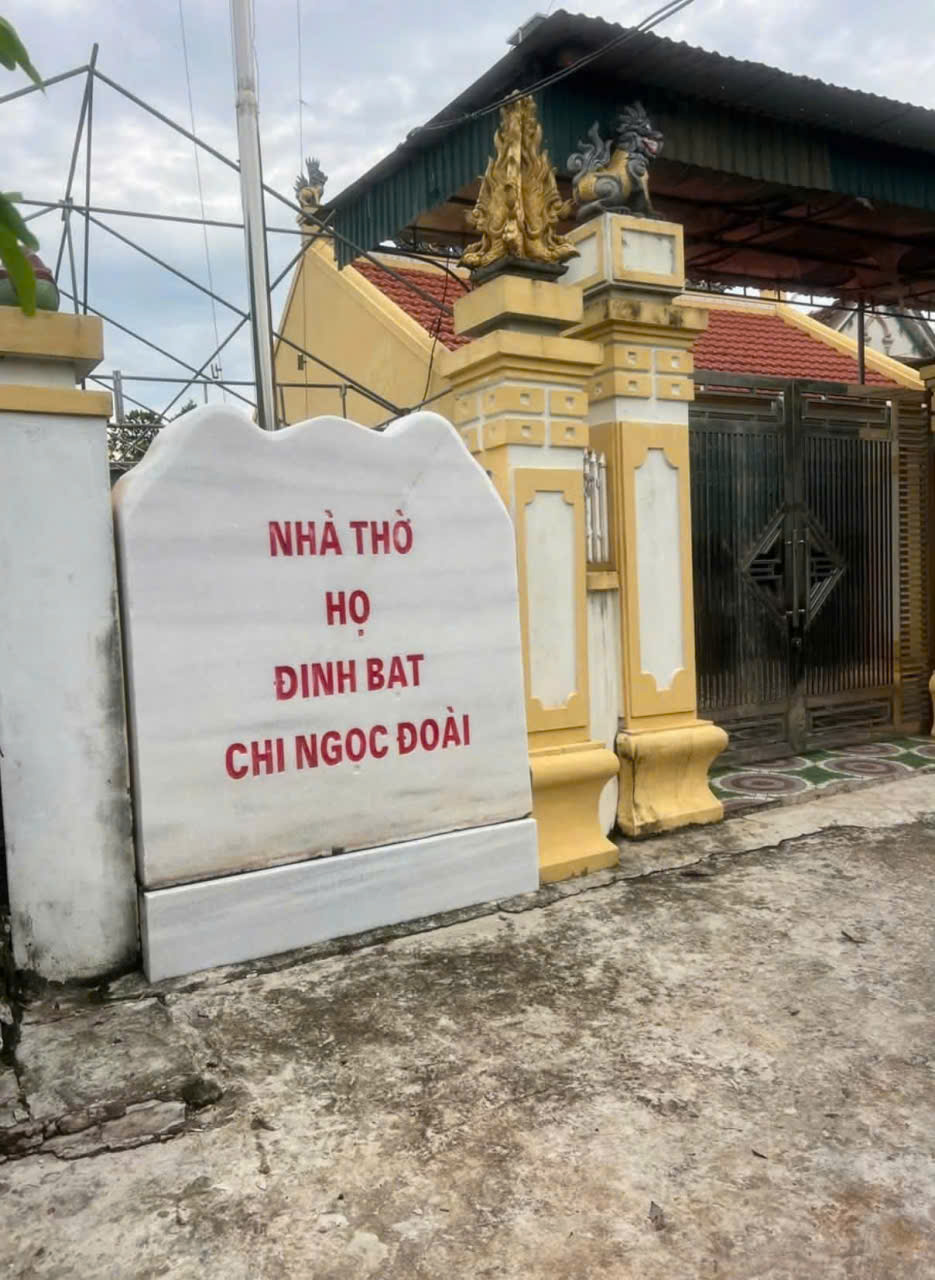 DÒNG HỌ ĐINH BẠT CHI NGỌC ĐOÀI- NGHỆ AN