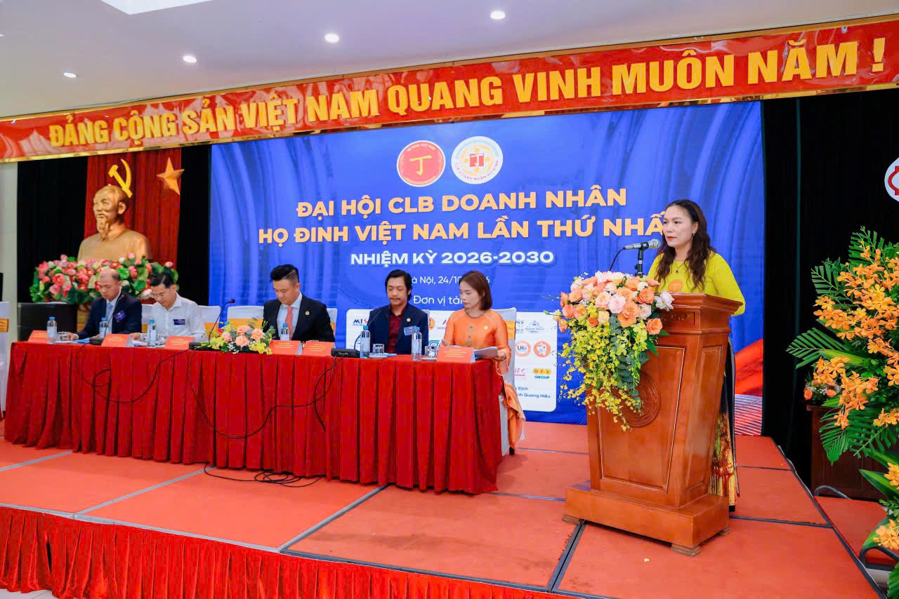 DIỄN VĂN KHAI MẠC ĐẠI HỘI CLB DANH NHÂN HỌ ĐINH VIỆT NAM